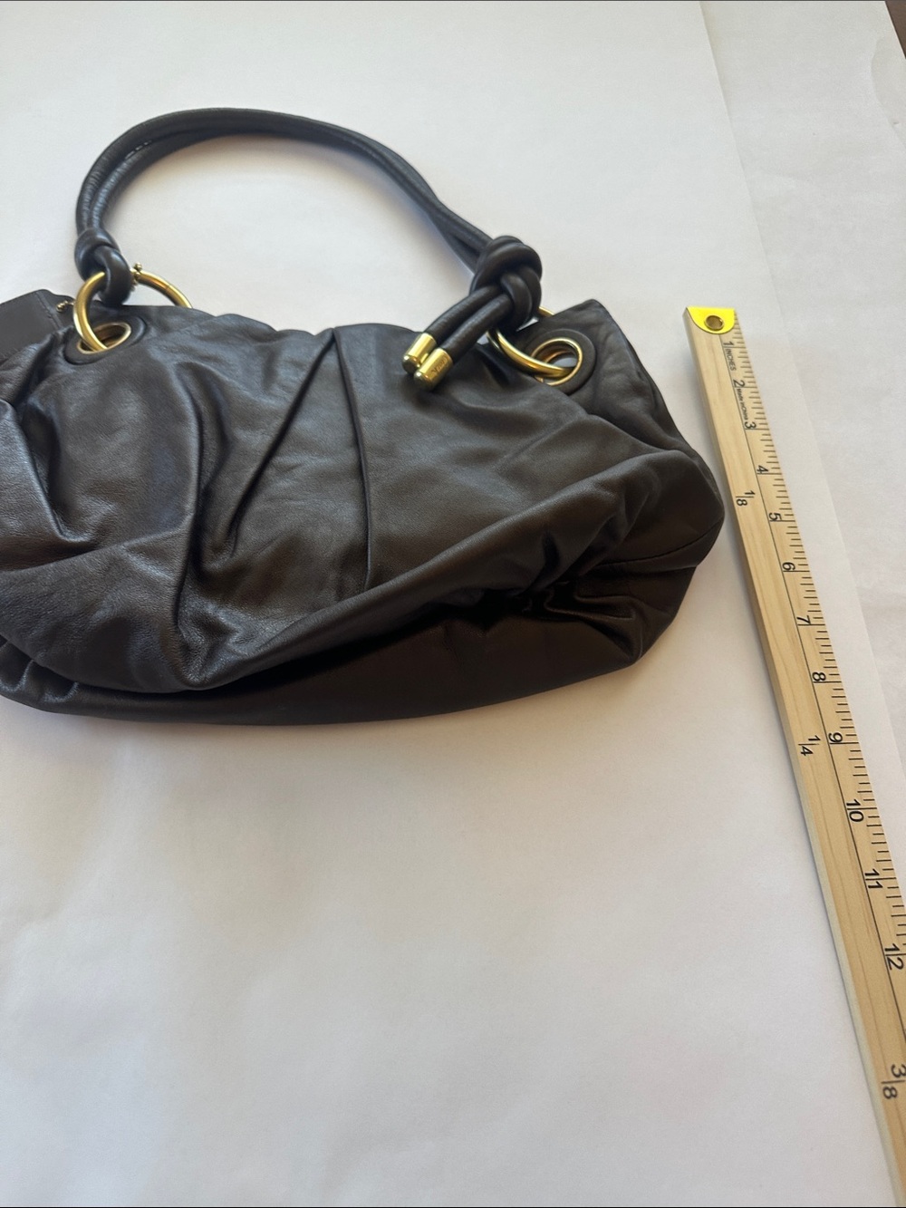 Coach Ashley Medium Leather Hobo Bag - Picture 5 of 8